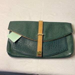 Deux Lux Clutch NWT snakeskin print see description